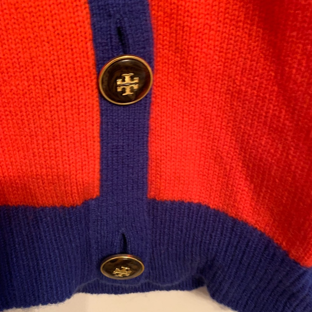 New Tory Burch 100% cashmere cardigan